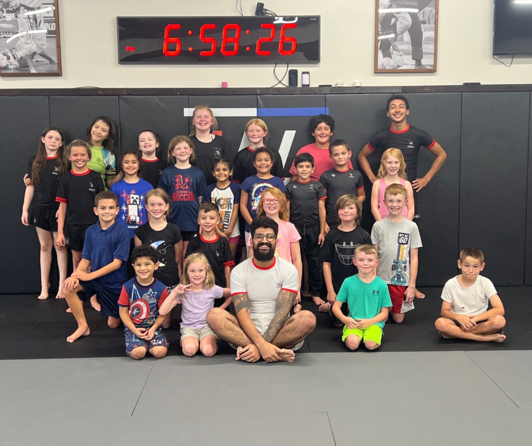 Youth class at 144BJJ